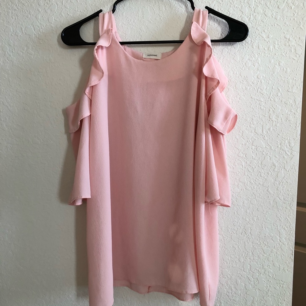 Romantic Ruffle Cold Shoulder